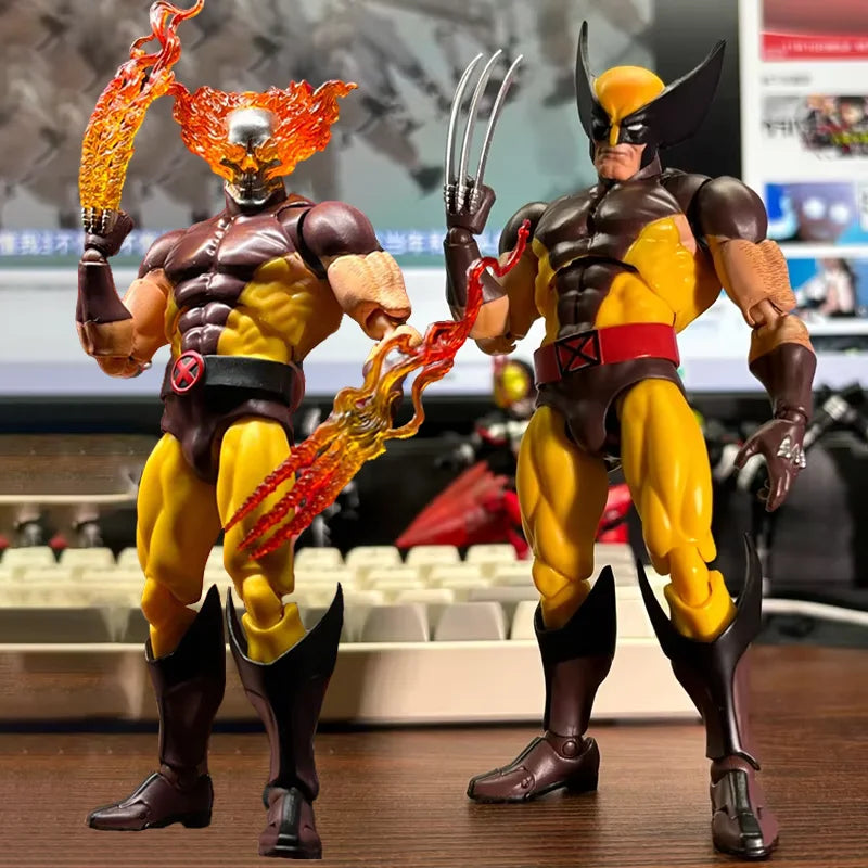 New Ct Toys Wolverine Deadpool Anime Figure Mafex 138 Deadpool 3 Movie Action Figure Figurine Model Statue Collection Toys Gifts