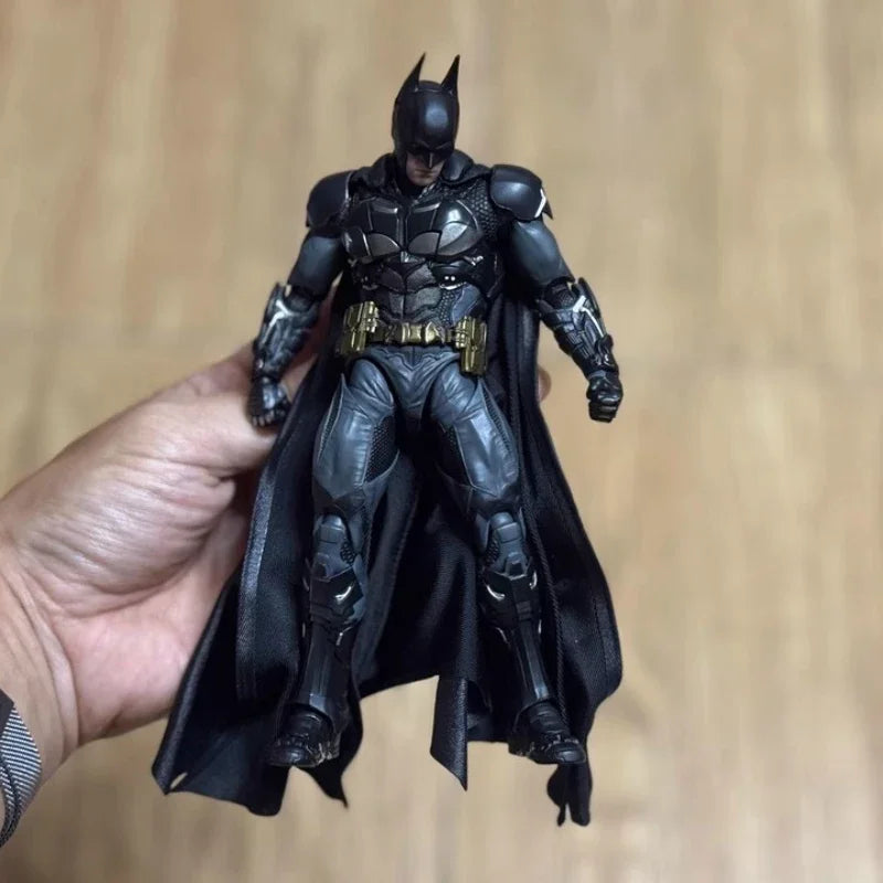 Lpzz 1/12 Batman Action Figure LIANGPINZHIZAO Batman: Arkham Knight Movable Collectible Model Toys Desk Decor Gifts