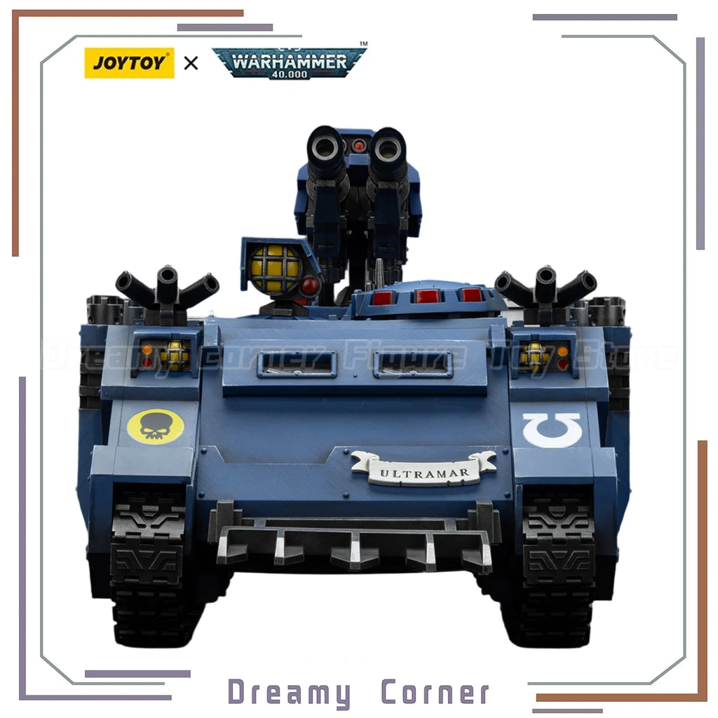 【24 Hours Delivery】JOYTOY Warhammer 40K Ultramarines Razorback with Twin Lascannon 1/18Anime Figure Model