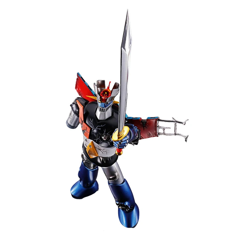 Bandai Genuine SOUL OF CHOGOKIN GX-105D MAZINGER Z -KAKUMEI SHINKA- DAMAGE VER. Anime Action Figure Collectible Model Toys Gift