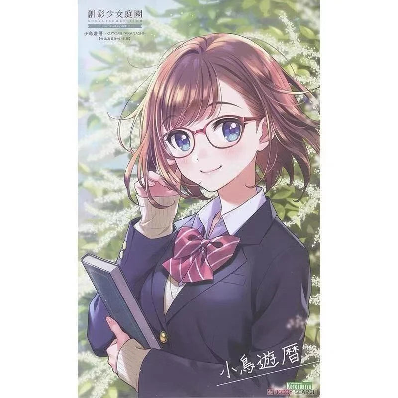 Kotobukiya Creative Color Girls Garden Model Kit Sousaishojoteien Eimi Seira Ichijo Emma Koyomi Anime Figure Action Figures Toys