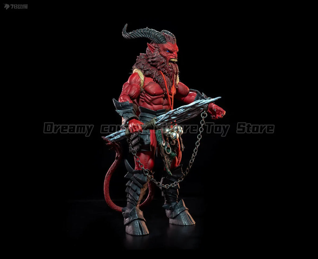 【In Stock】Original Four Horsemen Studios Figura Obscura Krampus Returns 1/12 Action Figure Toy Model Gift Collection