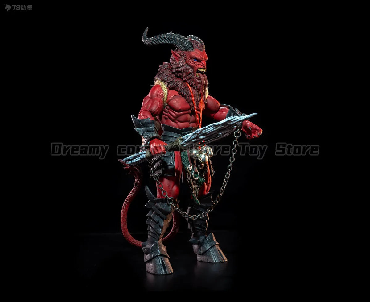 【In Stock】Original Four Horsemen Studios Figura Obscura Krampus Returns 1/12 Action Figure Toy Model Gift Collection