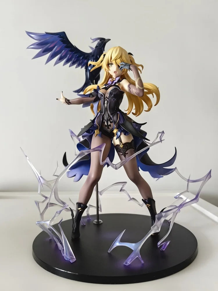 Official Genshin Impact 1/7 Fischl Prinzessin Der Veryrteilungi Ver Genuine Game Anime Figure Collect Mode Peripheral Toy Gift