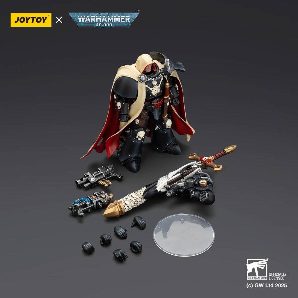 JOYTOY Warhammer 40K 1/18 Scale Chaos Space Marines Cypher, Lord of the Fallen 12.5x7.8cm Action Figure Model Dolls for Collect