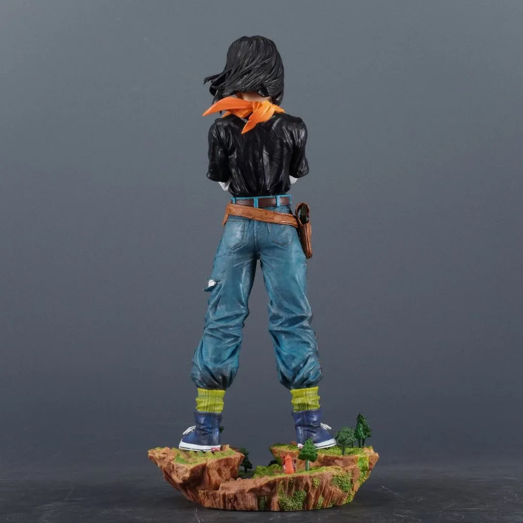 Dragon Ball Black Pearl 17(Th) Hand-Made Cartoon Model Ornaments Teknolust Birthday Gift Collectible Action Figures