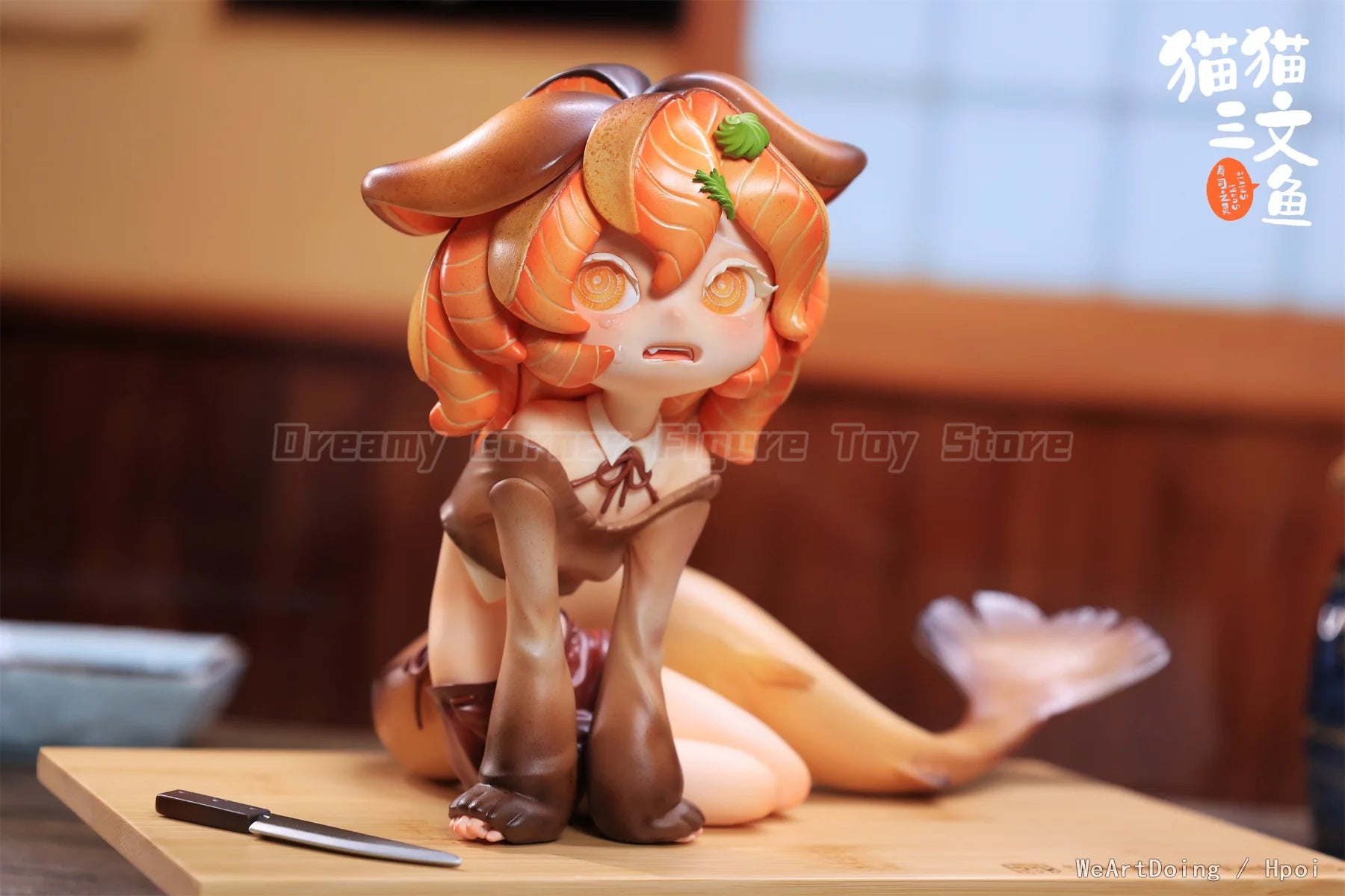【In Stock】Original WeArtDoing SALMON FAIRIES Chulu Shenbei Figure Collection Gift Ornament