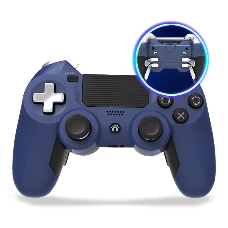 PS4 Gamepad Bluetooth-Compatible PS4 Controller Wireless Bluetooth Gamepad Game Controller For PC PS4 Game Console