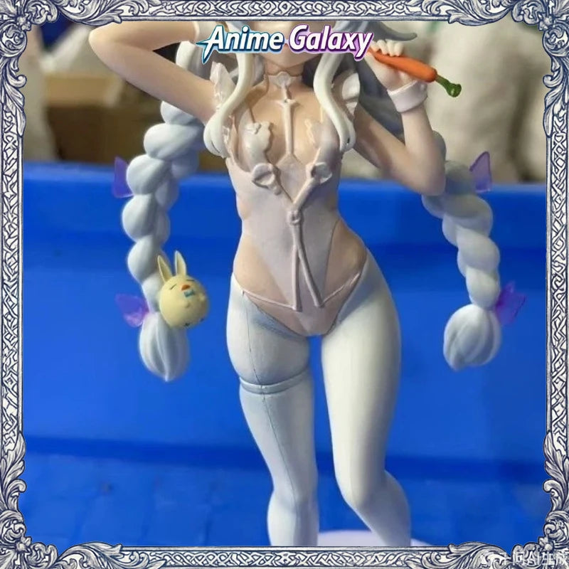 White Rabbit Anime Bunny Girl Kancolle Ship Girl Figure Model Desktop Display Ornaments Pc Case Modding Collectible Gift