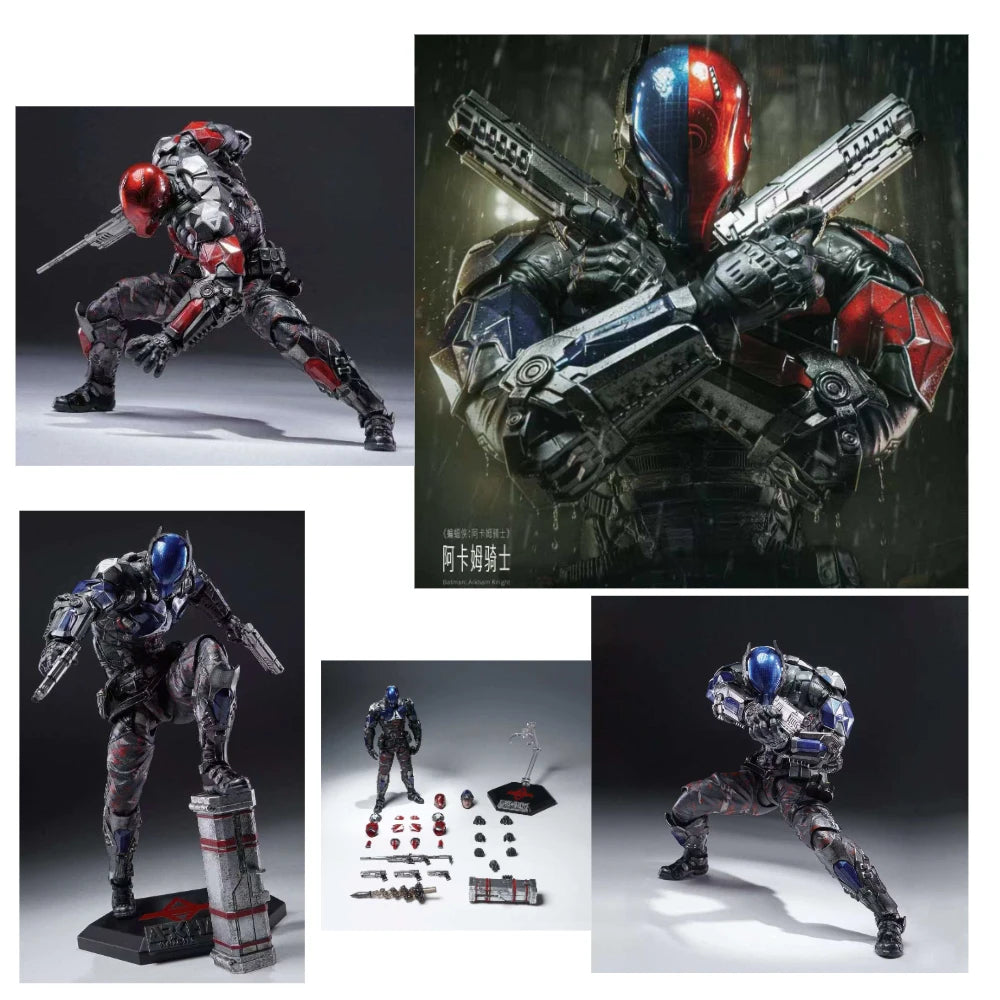 New Original Batman: Arkham Knight LPZZ U-P-Finegures Arkham Knight  Figure Batman DC Multiverse Superman 1/12 Action Figures