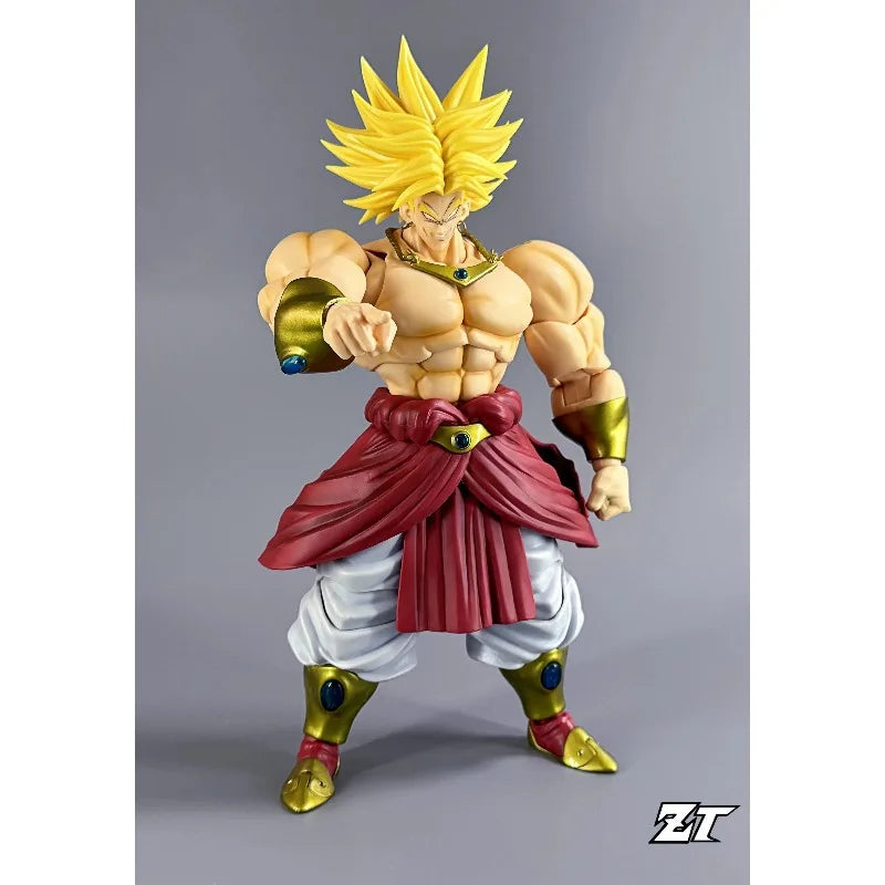 ZT Studio Broly Ancient Warrior ZT001 Dragon Ball SSJ Super Saiyan Action Figure Anime Model Trendy Toy Collectible in Stock