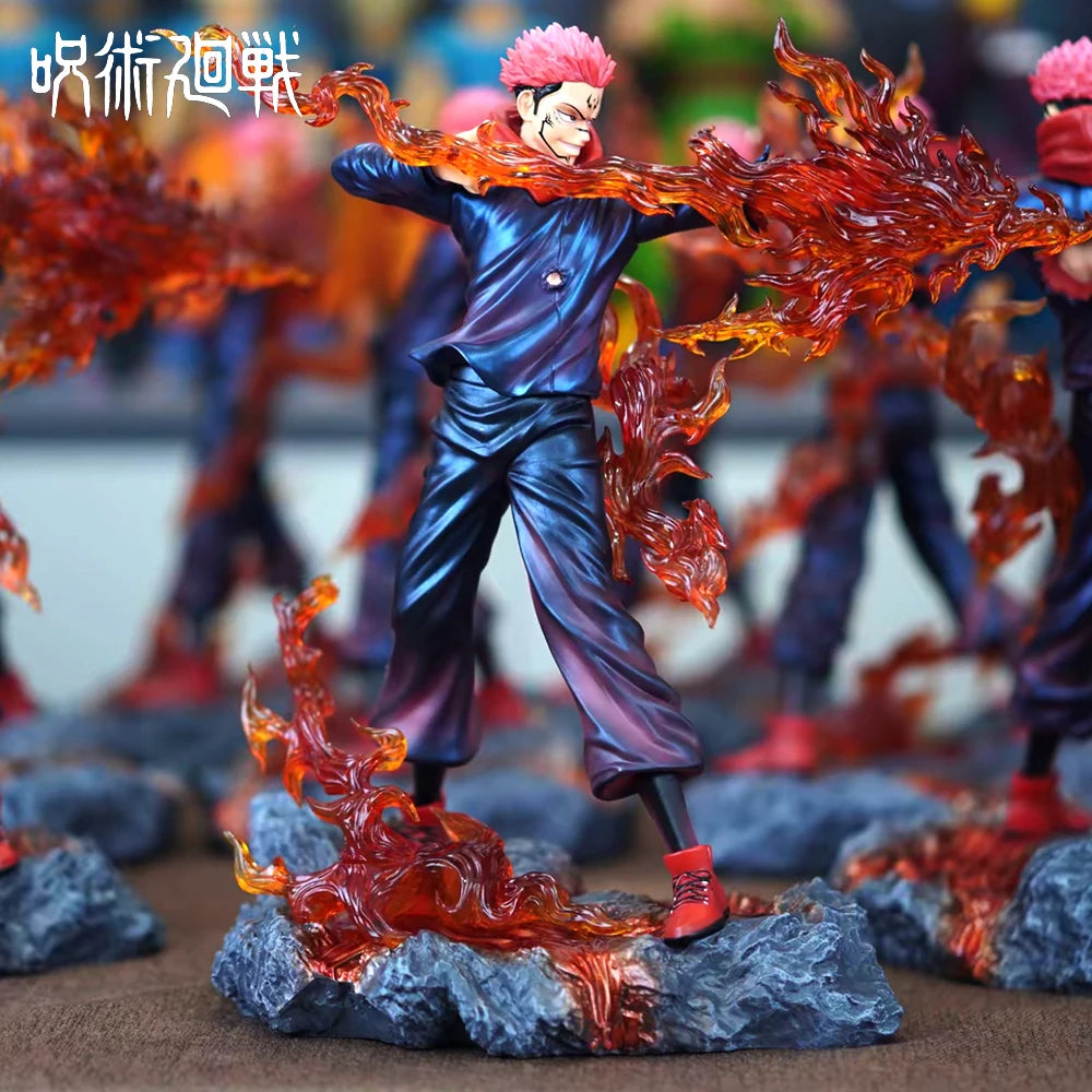 30cm/11.81in Anime Jujutsu Kaisen Figure Ryomen Sukuna Action Figures Pvc Statue Desktop Ornamen Collection Model Toys Gifts