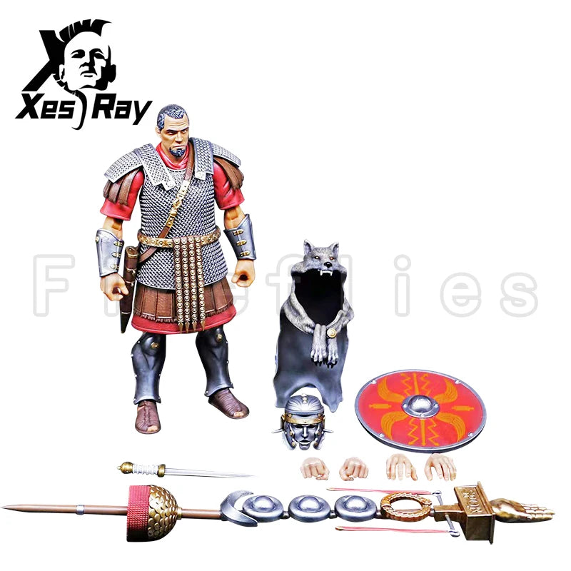 1/12 7inches XesRay Fight For Glory Action Figure Wave 4 Marcus Aulus Roman Infantry Anime Model
