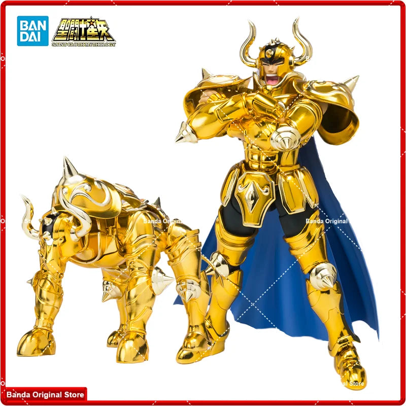100% In Stock Original BANDAI Saint Cloth Myth EX TAURUS ALDEBARAN REVIVAL Ver. Anime Action Collection Figures Model Toys