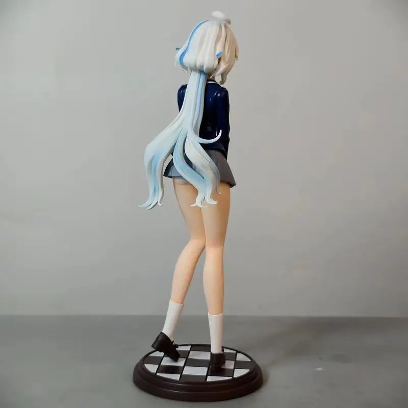 In-Stock 26cm Furina Genshin Impact PVC Anime Statue Figure Desktop PC Case Cabinet Display Ornament Birthday Holiday Gift