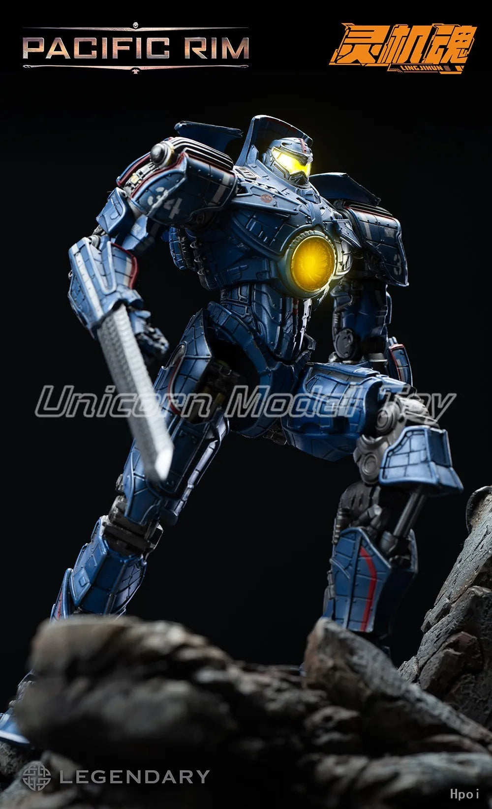 【UA】Memory Toys Ling Ji Hun Pacific Rim GIPSY DANGER Figure Model Toy Gift