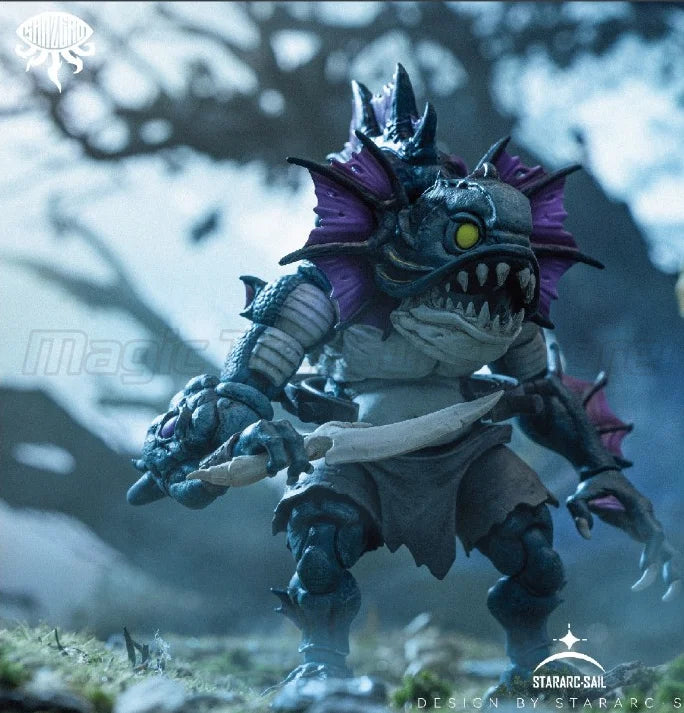 【MT】Original STARARC-TOYS SANZERO The Deep Ones Purple Model 1/12 Action Figure Model Collection