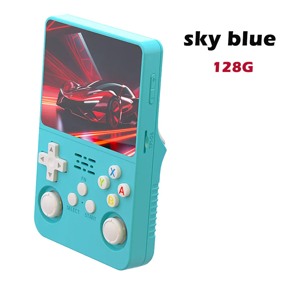 R36s new handheld game console open source Linux 3.5-inch IPS screen handheld 128GB video player Xmas Gift