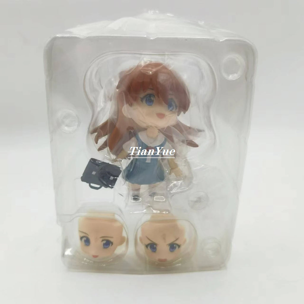 Anime Ayanami Rei 1197 Asuka Langley Soryu 1202 Articulated Model Figure toy Christmas Gift 10cm
