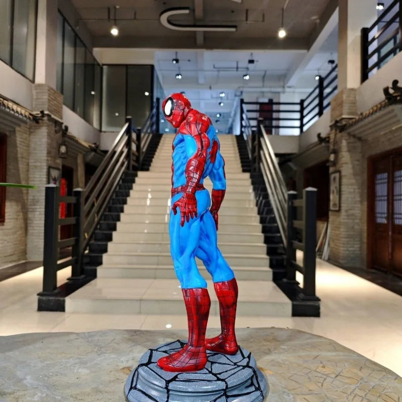 Spider-Man Action Figure 1/3 Full Body Statue 50cm Resin Model Marvel Desktop Decoration Birthday Gift Collectible Toys