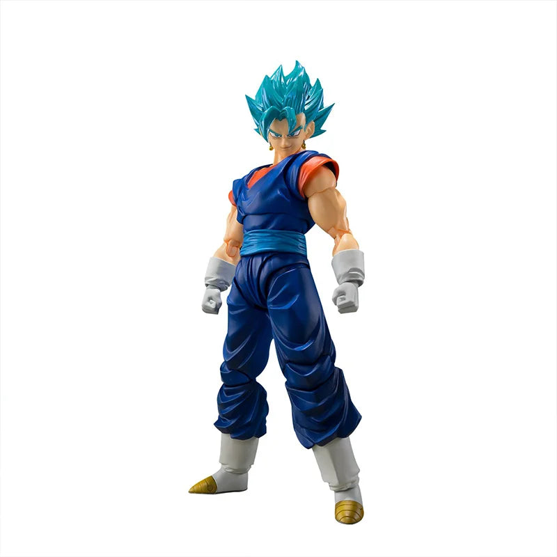 15cm Dragon Ball Anime Figures Blue Fair Vegette Movable Action Figure Statue Model Doll Collection Toys Gifts