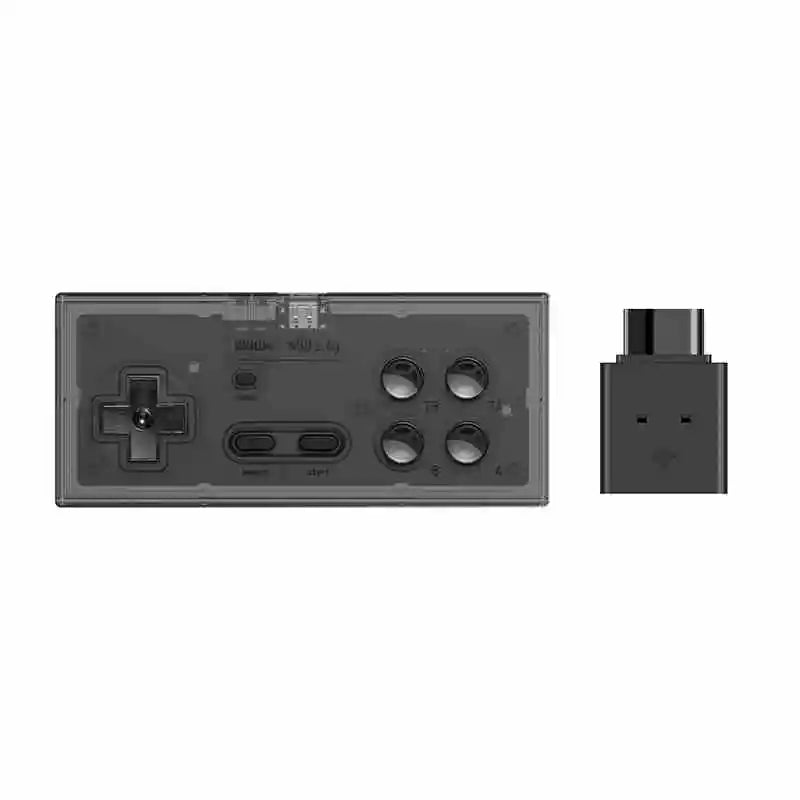 Original Eight Seat Hall SF30 SN30 N30 2.4G Wireless Gamepad Switch Controller for SNES/SFC/NEC Game Player Plug And Play
