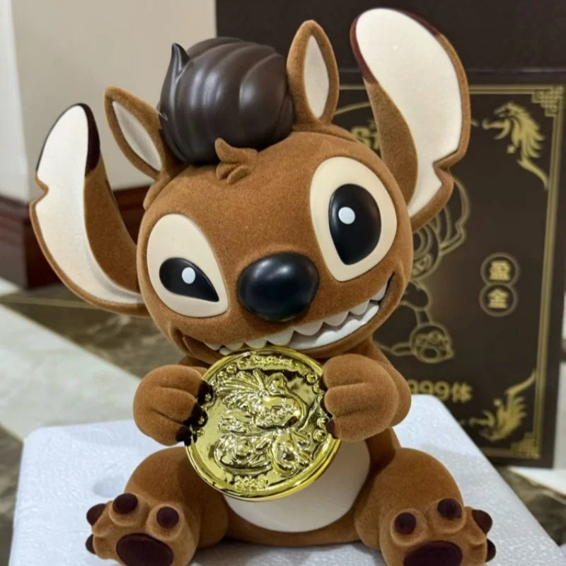 New Stitch Horse Year Limited Edition Anime Action Figurine Desktop Ornaments Decorations Collectible Models Holiday Gifts