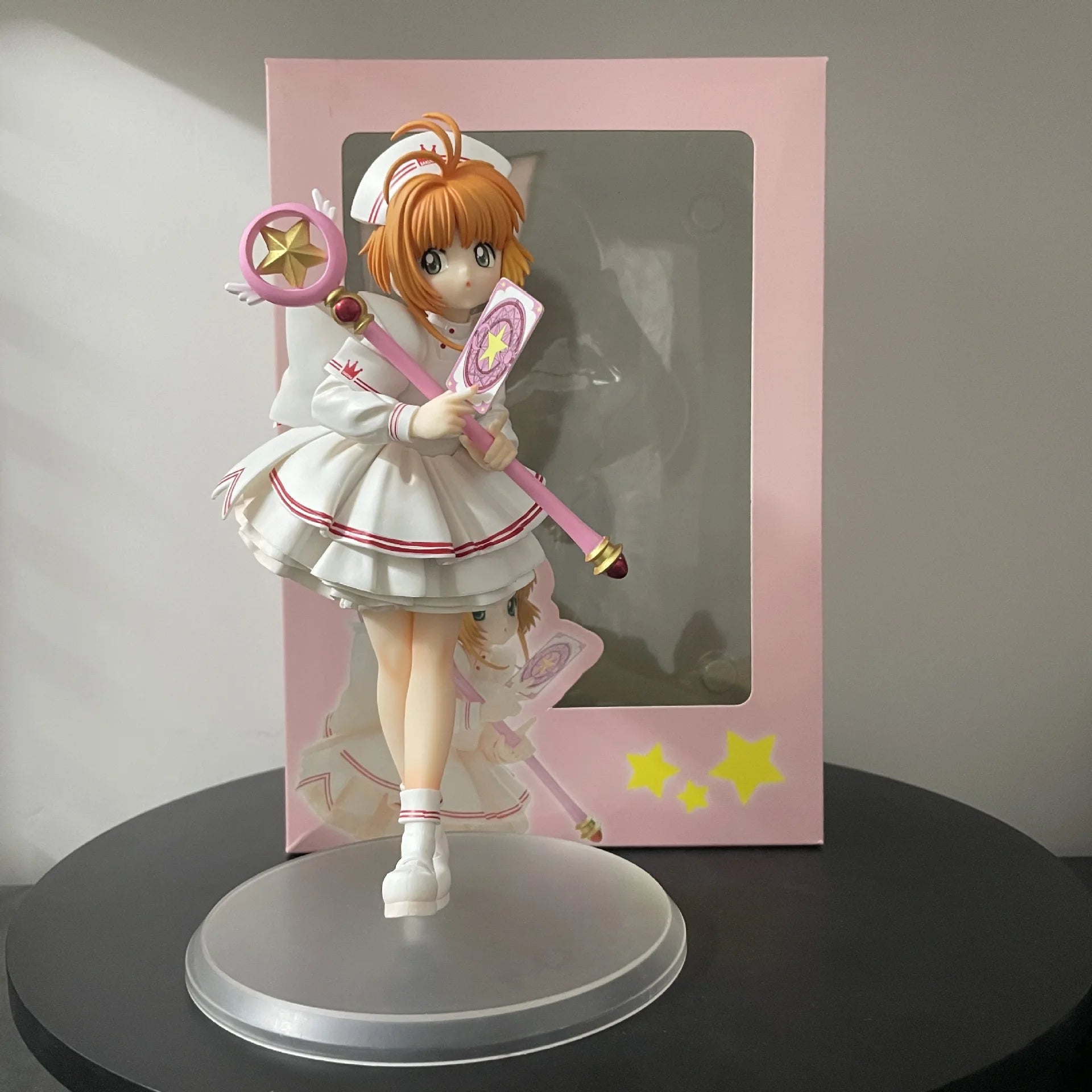 Kinomoto Sakura Figures 22cm Card captor Sakura Figure Pvc Anime Models Statue Collection Toy Desk Decoration Kids Birthday Gift