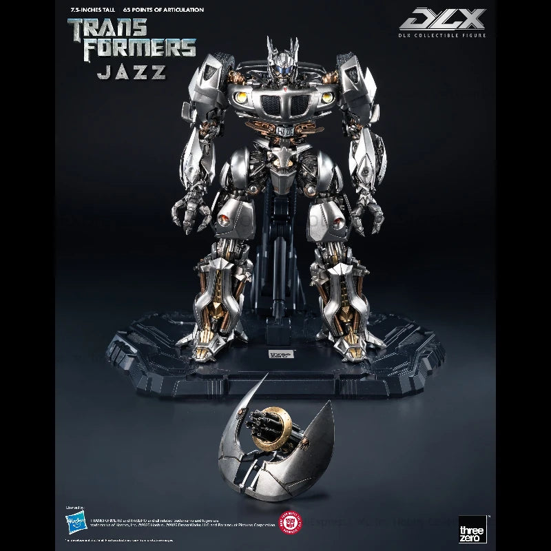 Pre-sale Transformed Toys Threezero 3Z09000W0 DLX Series Jazz Fan Hobbies Action Dolls Toys Collection Gifts