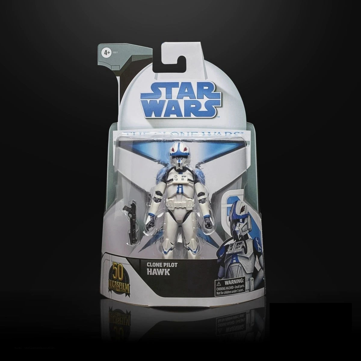 6-Inch Star Wars White Soldier Clone Soldier Pilot 50th Anniversary Action Figure Figurine Collectible Toys Model  Surprise Gift