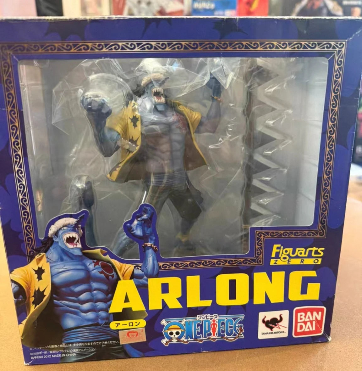 New Original BANDAI Figuarts Zero ONE PIECE Arlong Action Figure Model Toys Gift