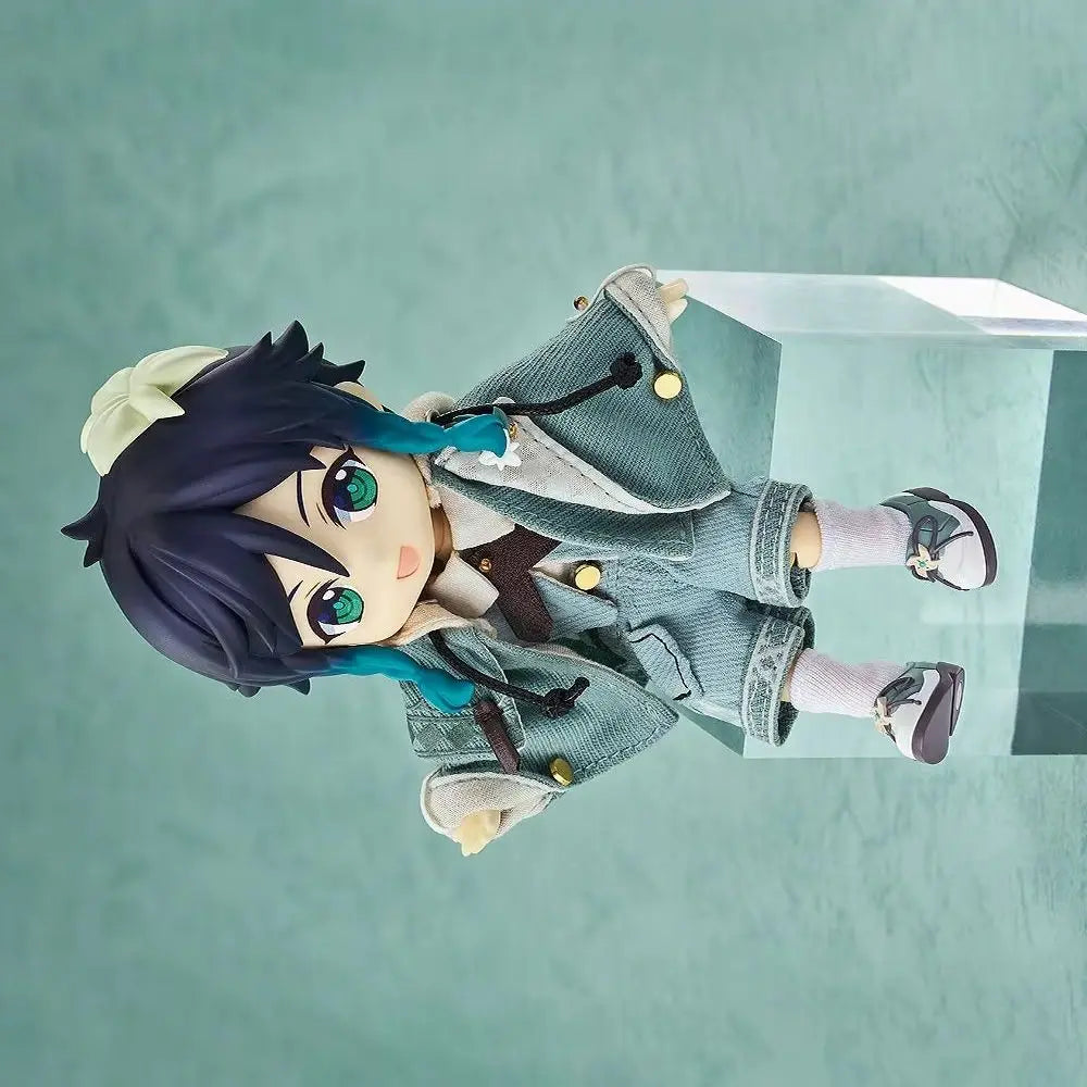 100% Original Good Smile Company Nendoroid Doll Genshin Impact Venti Blue Ballad Ver. Anime Figure Action Figure Birthday Gift