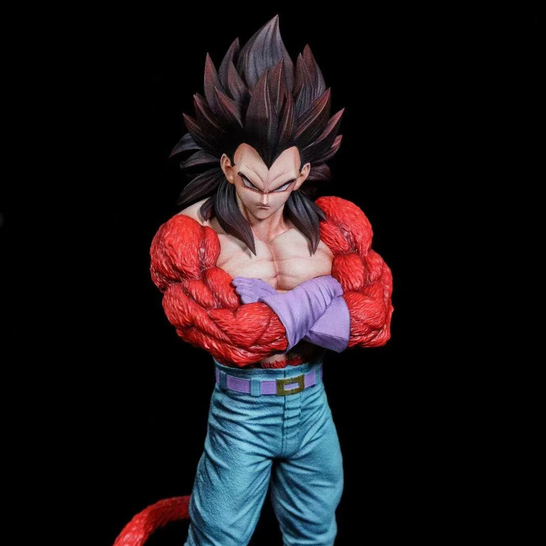 Jt Statue Dragon Ball Super Saiyan 4 Gogeta Vegeta Goku Anime Figure 31cm Model Collection Custom Desktop Toy Gift In Stock