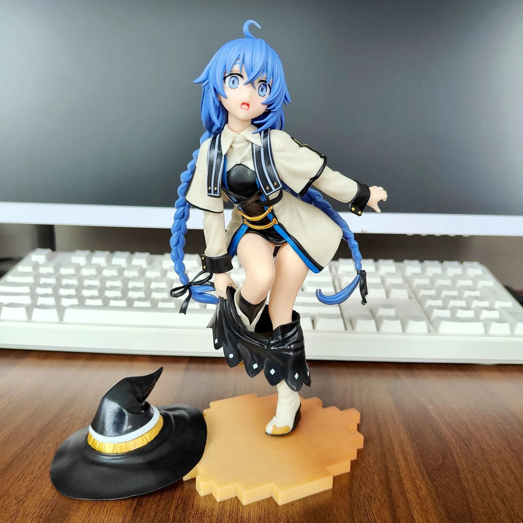 Mushoku Tensei Roxy Migurdia Figurine Jobless Reincarnation Actionfigur PVC Anime Modellsammlung Desktop-Dekoration Spielzeug