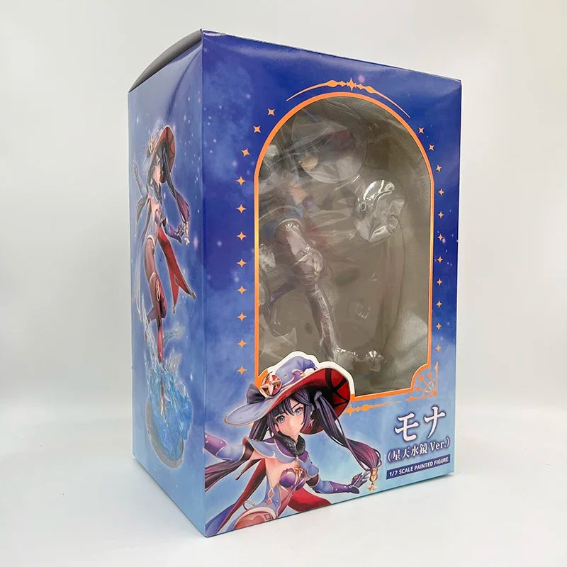 22cm Xiao Vigilant Yaksha Anime Figure Shenhe/Nahida Action Figure Mona/Ningguang/Klee Figurine Collectible Model Doll Toys Gift