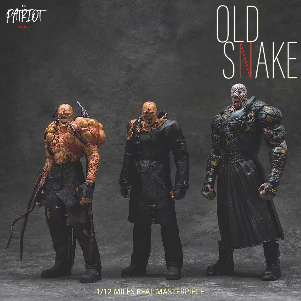 Patriot Studio 1/12 scale Zombie Nemesis BIG BOSS Licker Action Figures Toy Gift Collection