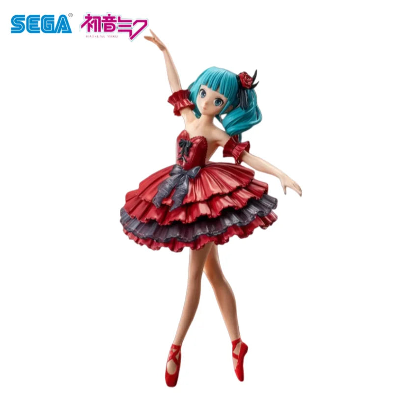 100%genuine In Stock Original Sega Hatsune Miku Anime Merchandise Holiday Gifts Action Figure Figurine Ornaments Model