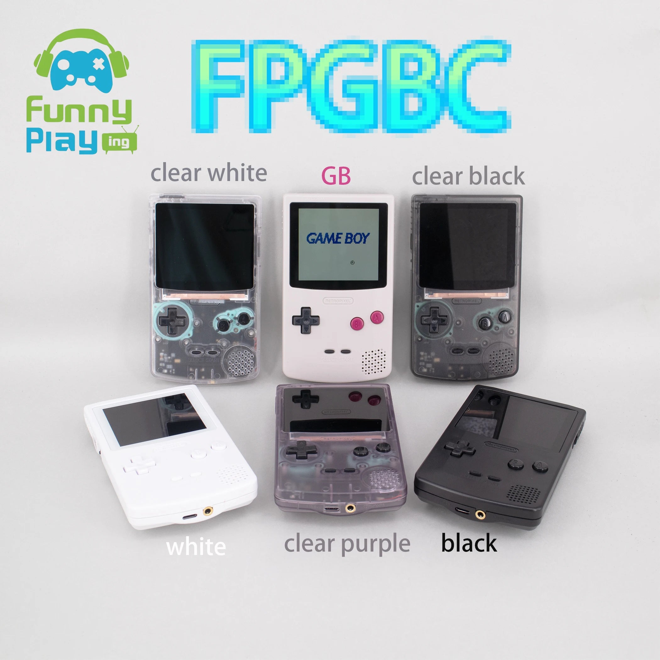 FPGBC Console Real Hardware GBC Game Console Clone