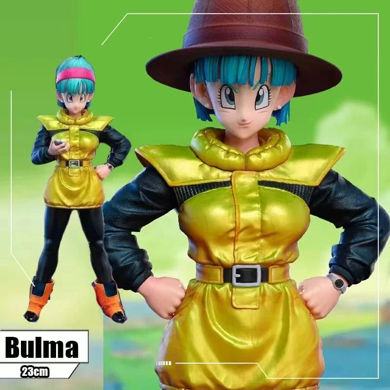 Anime Dragon Ball Z Bulma Figure Bulma Action Figure 23cm Pvc Statue Collectible Model Toys Gifts