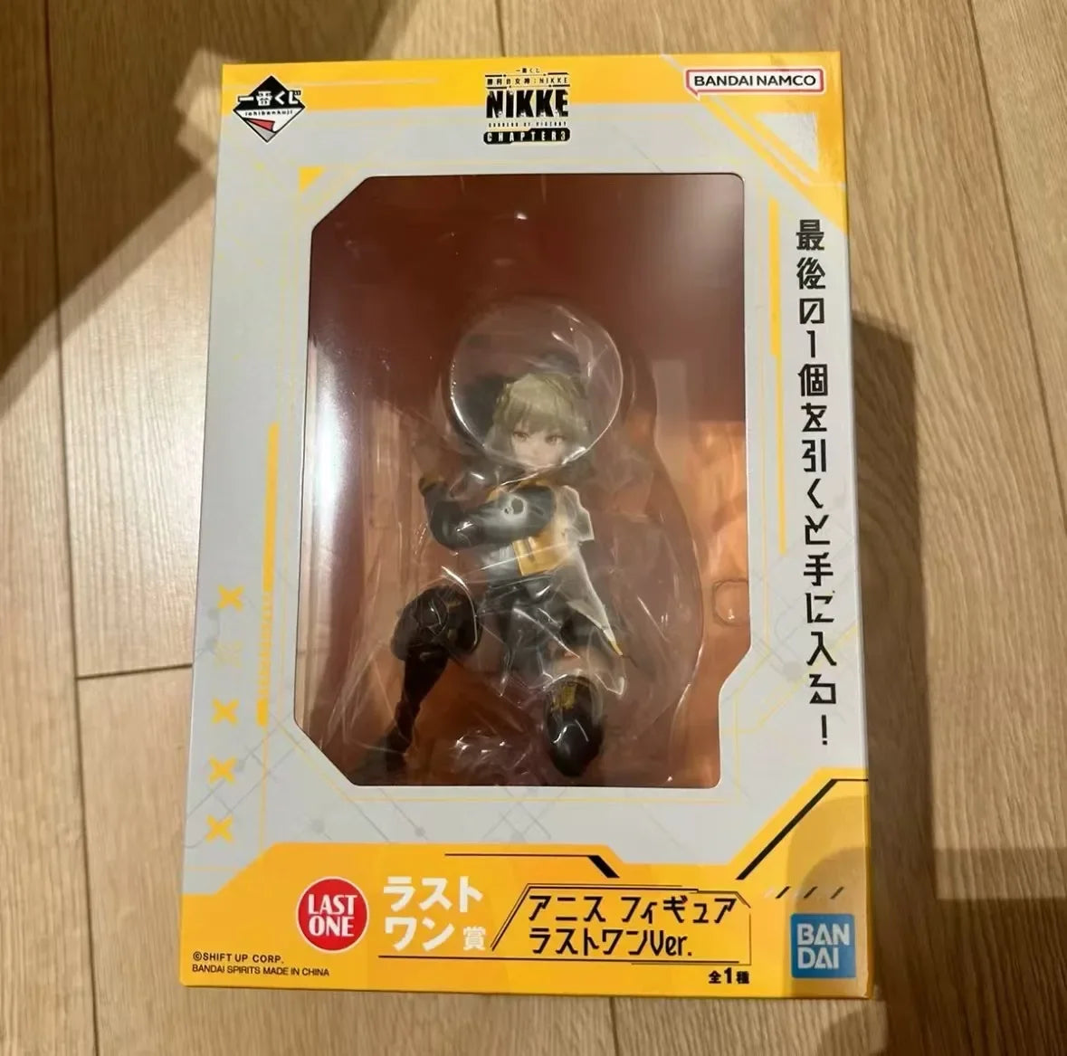 In Stock Original Bandai Ichiban Kuji NIKKE：The Goddess of Victory CHAPTER3  Anime Figure Boxed Model Collectible Statue Gift