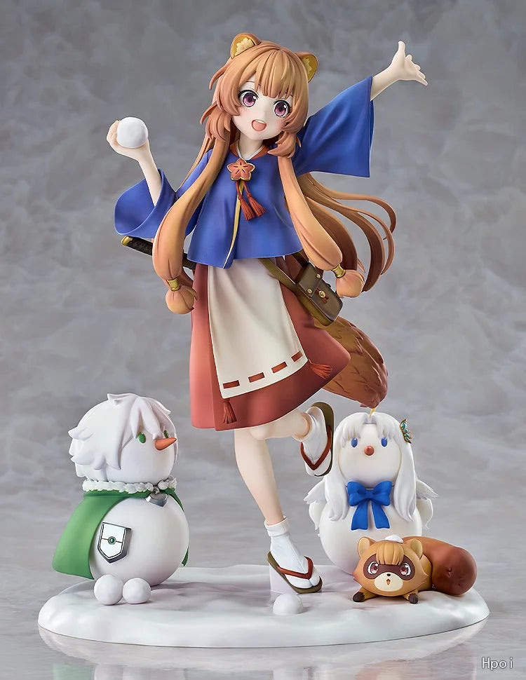 In Stock GSC The Rising Of The Shield Hero Raphtalia Playing In The Snow 1/7 Toys Collection Animation Figures