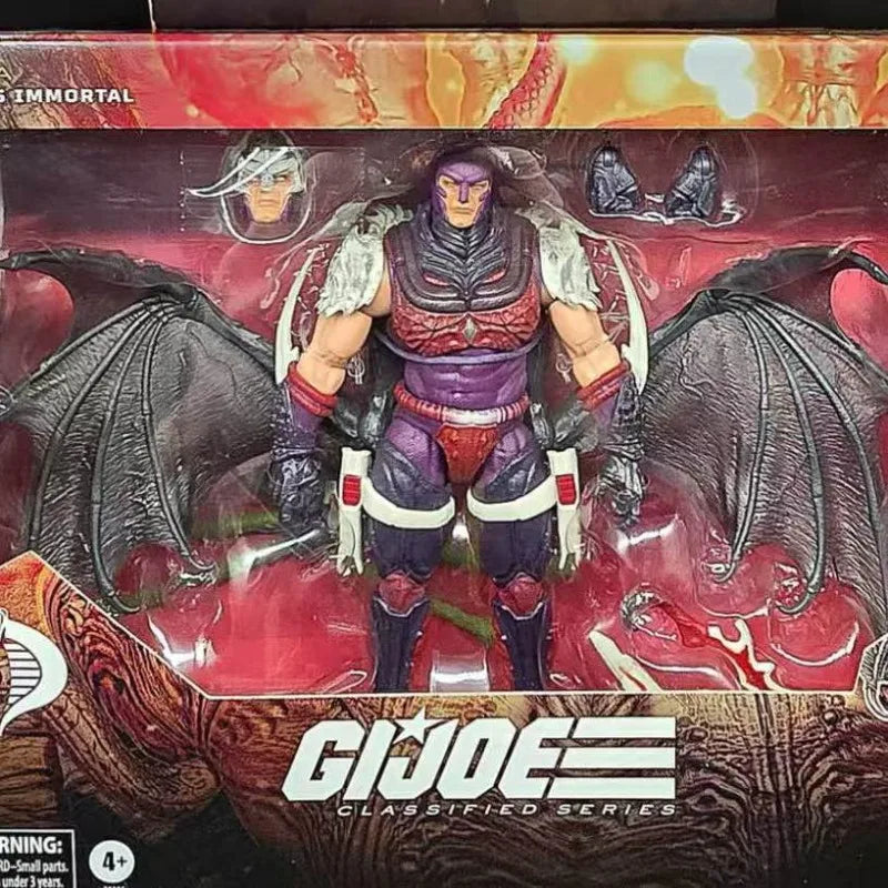 Genuine Hasbro G.I. Joe Classified Series Cobra Immortal Vindicator 1/12 Action Figure Toys for Boys Gift Collectible Model