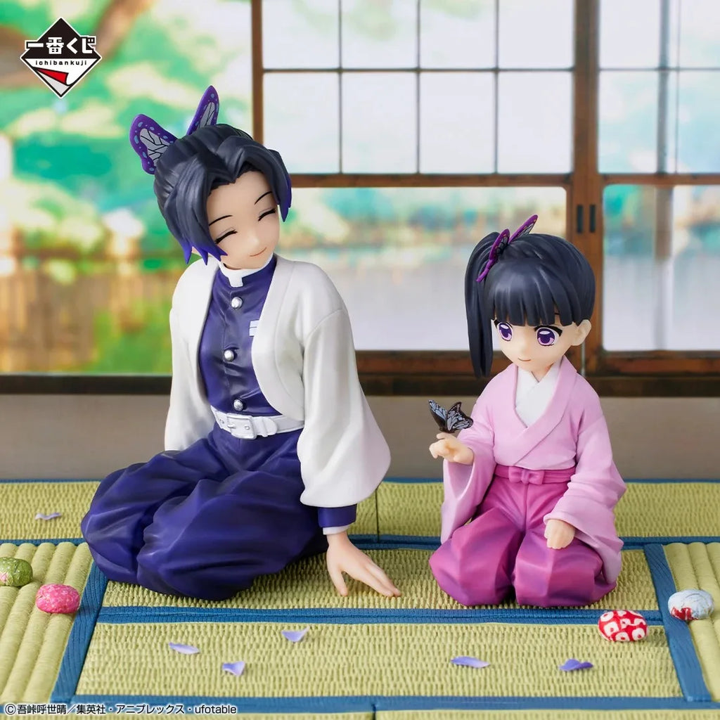 В наличност Bandai Ichiban Demon Slayer Shinobu Kocho Kanao Tsuyuri Фигура Аниме фигурка Екшън модел Колекционерски играчки Подарък