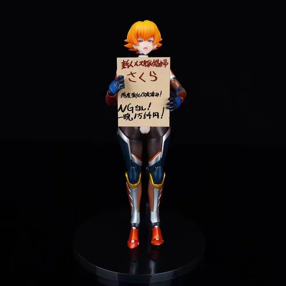 Second Axe Asagi Igawa Actionfigur Taimanin-Serie Figur Native Rocket Boy Modell PVC-Statue Puppensammlung Geburtstagsspielzeuggeschenk