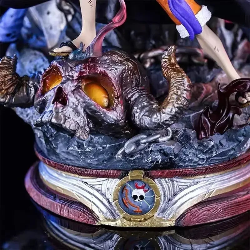 2025 Hot Cartoon Character Luffy Trafalgar 3 Captain A Action Figure Statue Collection Toy Model Desktop Ornaments Anime Figure