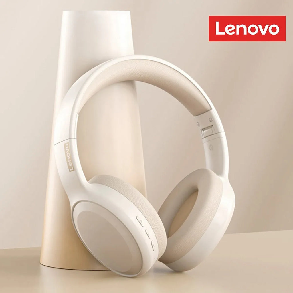 Choice Lenovo TH30 Wireless Headphones Bluetooth 5.3 Earphones Foldable Game Headset Sport Headphone with Mic Music Earbuds