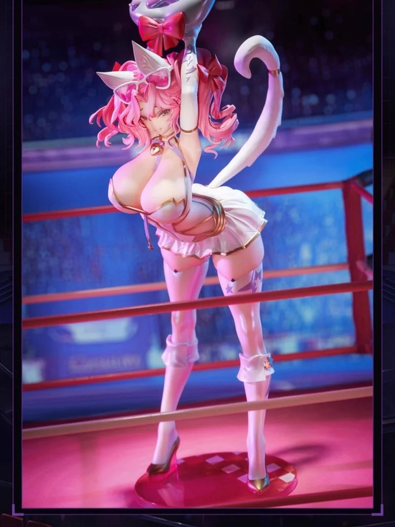 In Stock Animester Master Mianmian Kitty Wrestler Casey Anime Action Figure Classic Charm Collectible Gift Series Ornaments
