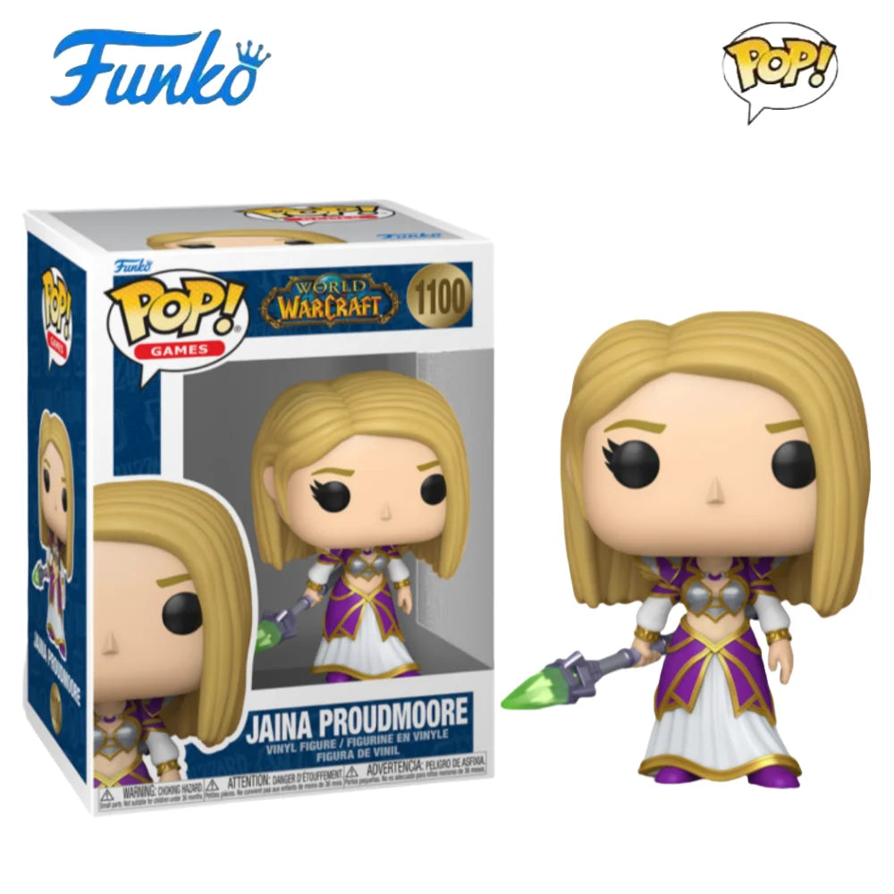 World of Warcraft Serie Xal'atath Thrall Actionfigur Funko Pop Anime Figur Puppe Limitierte Auflage Modell Original Spielzeug Geschenke