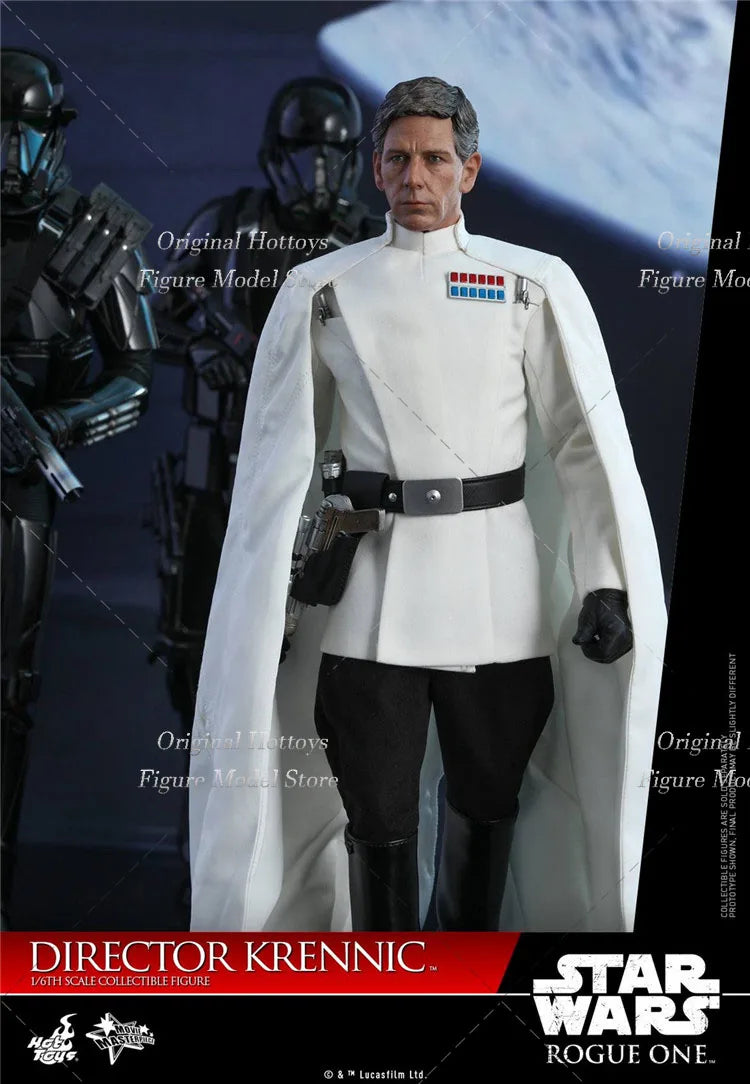 HOTTOYS HT MMS519 1/6 Scale Male Soldier Orson Krennic Rogue One：A Star Wars Story Full Set 12-inch Action Figure Toys Gifts