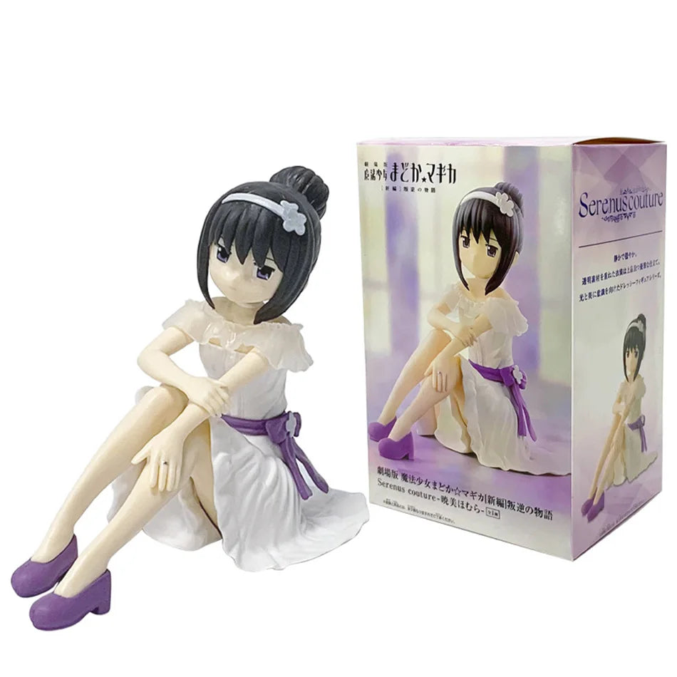 In Stock 100% Original Bandai Banpresto Puella Magi Madoka Magica Kaname Madoka Akemi Homura Action Figure Model New Boxed